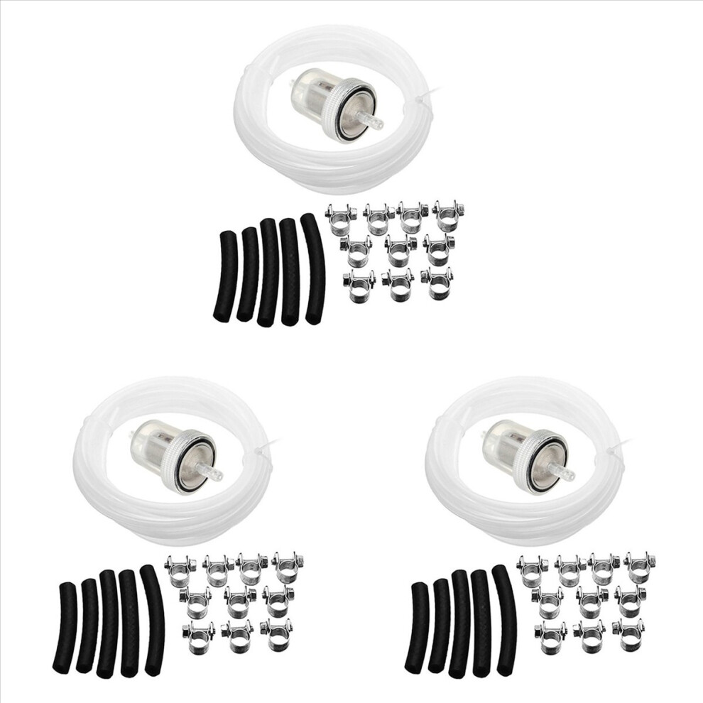 3X Car Air Parking Heater Tube Replacement Fuel Pipe Line Hose Clip Fuel Filter Crude Oil-Heater For 4853316786429