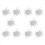 Model People Figures Scale 1:200 Pack of .1000pcs White Assorted Style 1