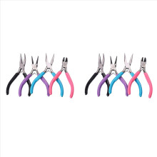 Juego de 8 alicates para joyería, herramientas para envolver alambre y aretes.