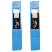 2X TDS EC Meter Temperatuur Tester Pen Functie Geleidbaarheid Waterkwaliteit Tool TDS EC Tester 0-9990 Ppm 15%