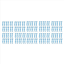120 Pack Denture Brush Hard Denture Cleaning Brush False Teeth Brush Toothbrush
