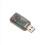 Adattatore audio per scheda audio 3D per cuffie stereo con jack da 3,5 mm per microfono e USB 4X PC 2