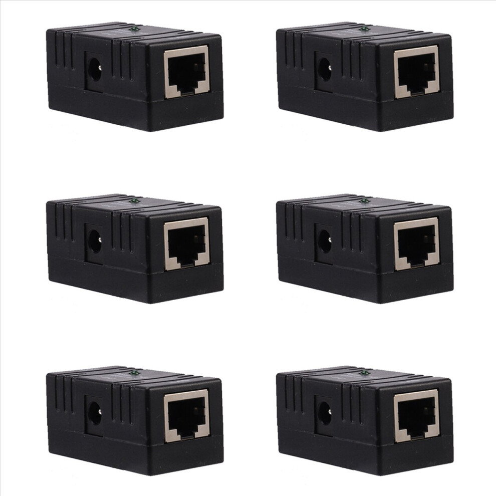 6X Poe Splitter Injector Passive Dc Power Over Ethernet Rj45 10/100Mbp Wall Mount Adapter 4853316776031