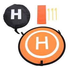 Bærbar sammenleggbar oppskytningsrampe for dronehelikopter vanntett nylon landingsmatte kompatibel med DJI Mavic Air Phantom Inspire GoPro Karma Parr