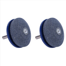 2 x 50 mm nopeampi terän teroitin ruohonleikkuriin yleiskäyttöinen hionta pyörivä pora leikkaa ruohonleikkurin terän teroitin (1 kpl)