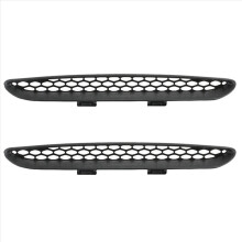 2 cubiertas de rejilla de entrada de aire para capó delantero de coche, 68202462AD, para Charger (2016-2021)