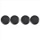 2X Ceiling Speaker Grille, 4-Inch Ceiling Embedded Audio Speaker Grille(Black) 1