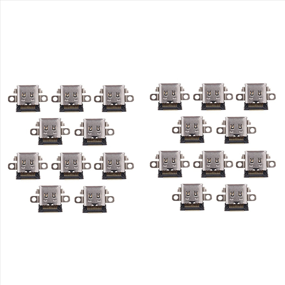 20X Usb Type-C Charging Port Charger Socket Connector Repair For 4853316778622