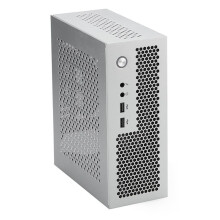 A09 HTPC-ComputergehäUse Mini-ITX-Gaming-PC-GehäUse Desktop-GehäUse USB2.0-ComputergehäUse HeimcomputergehäUse Silber