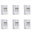 6X TM616W-2 30A 220V Electronic Weekly Programmable Digital Time Switch Relay Timer Control Timer Din Rail Moun 1