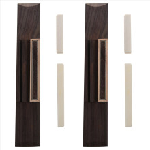 2x palissander klassieke gitaarbrug & klassieke gitaarmoer van runderbeen & klassieke gitaarkam van runderbeen