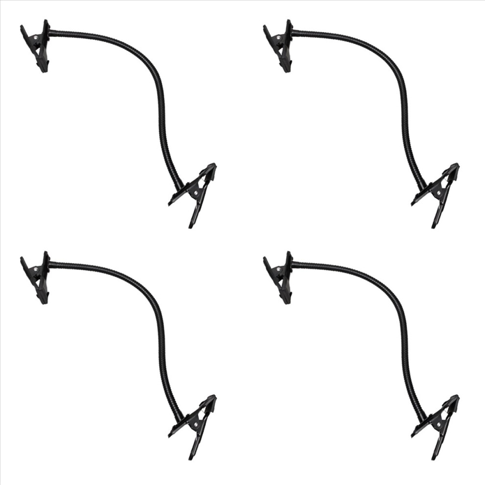 4X Background Holder C Clamp Clip Camera Photo Studio Stand Flex Arm Reflector Photo Camara Double Head Light 4853316791997