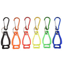 6 StüCk Handschuhclips für Arbeitshandschuhhalter HandschuhgüRtelclip mit Metallkarabinern für Bauarbeiterschutzarbeit