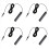 4x Universal-Dipolantenne für Autoradios (AM/FM) 1