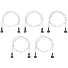 5X Zipline Veerrem 165cm RVS Zipline Veerrem Zware Zipline Rem Snelheidsreducer Veerrem