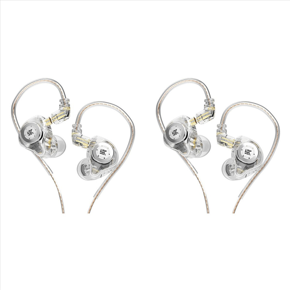 2X Pro In-Ear Headphone Hifi Stereo Bass Earphones With Detachable Cable Sports Noise No Microphone-E 4853316798941