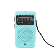 W918 Notfallradio - Wiederaufladbares Tragbares Radio mit FM/AM/SW-Frequenzbändern und Kleiner Vollband-Taschenlampe