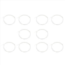 40pcs/Set White Nylon Ukulele Strings Replacement Part for 21 Inch 23 Inch 26 Inch Stringed Instrument