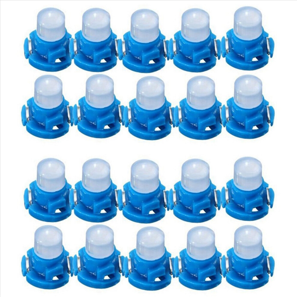20Pcs Car Dash Instrument Base Lamp T4.2 Cob Car Wedge Dashboard Bulb Dc12v Lamp Light 4853316795186