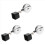 Porte-craie rétractable portable pour queue de billard (lot de 3), accessoire pour billard. 1