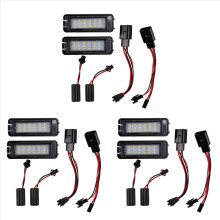 6 Stück 12V LED-Kennzeichenleuchten für Golf 4, 5, 6, 7 – Außenzubehör