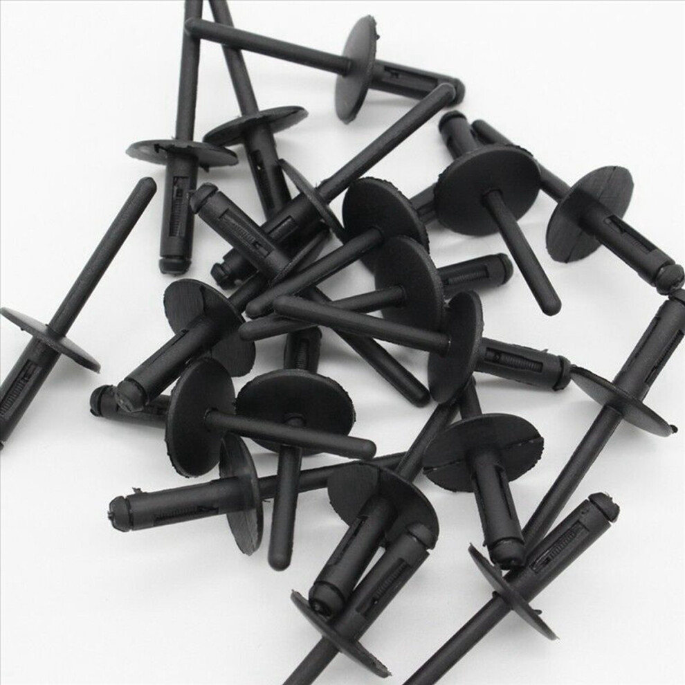400Pcs Car Bumper 6Mm Hole Plastic Rivets Fasteners 51717002953 For Auto Inside Decorative Retaining Clip 4853316795636