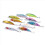 40 Stück Köder mit Innenfärbung, schwimmende Angelköder, Bass-Crankbaits, 6 cm 5