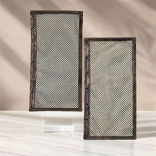 Kit com 8 peças para esticar o cabelo, incluindo anéis modeladores e redes de malha para evitar encolhimento (7 polegadas + 13 polegadas). 1