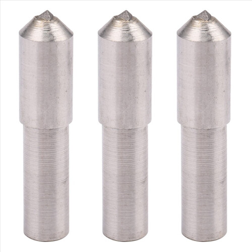 3x 11mm Durchmesser Schleifscheibe Diamantabrichter Abrichtstift