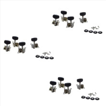 12 stuks ukelele gitaar en kleine 12-snarige gitaar stemmechanieken 6R en 6L, inclusief montageschroeven