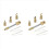 2X 510 Interface Soldering Iron Tip USB Soldering Iron Tip Welding Tool 15W Cutter Head Horseshoe Shape Welding Tools 1