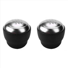 Pomello del cambio in pelle per auto a 6 velocità, 2 pezzi, per K5