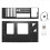 5X Mining Frame Mining ETH Motherboard Bracket Thickened Bitcoin Mining Rig Case Support ITX/ Mini ATX for 8 GPU(ATX) 2