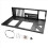 5X Mining Frame Mining ETH Motherboard Bracket Thickened Bitcoin Mining Rig Case Support ITX/ Mini ATX for 8 GPU(ATX) 3