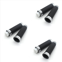 3X Manoplas de Guidão de Motocicleta 7/8 Polegadas 25mm em Gel de Borracha para Steed400 Steed600 VLX Steed 400 600