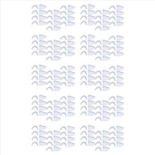 120 Pairs Safety Eye Glasses Side, Slip on Clear Side Shield for Safety Glasses- Fits Small to Medium Eyeglasses