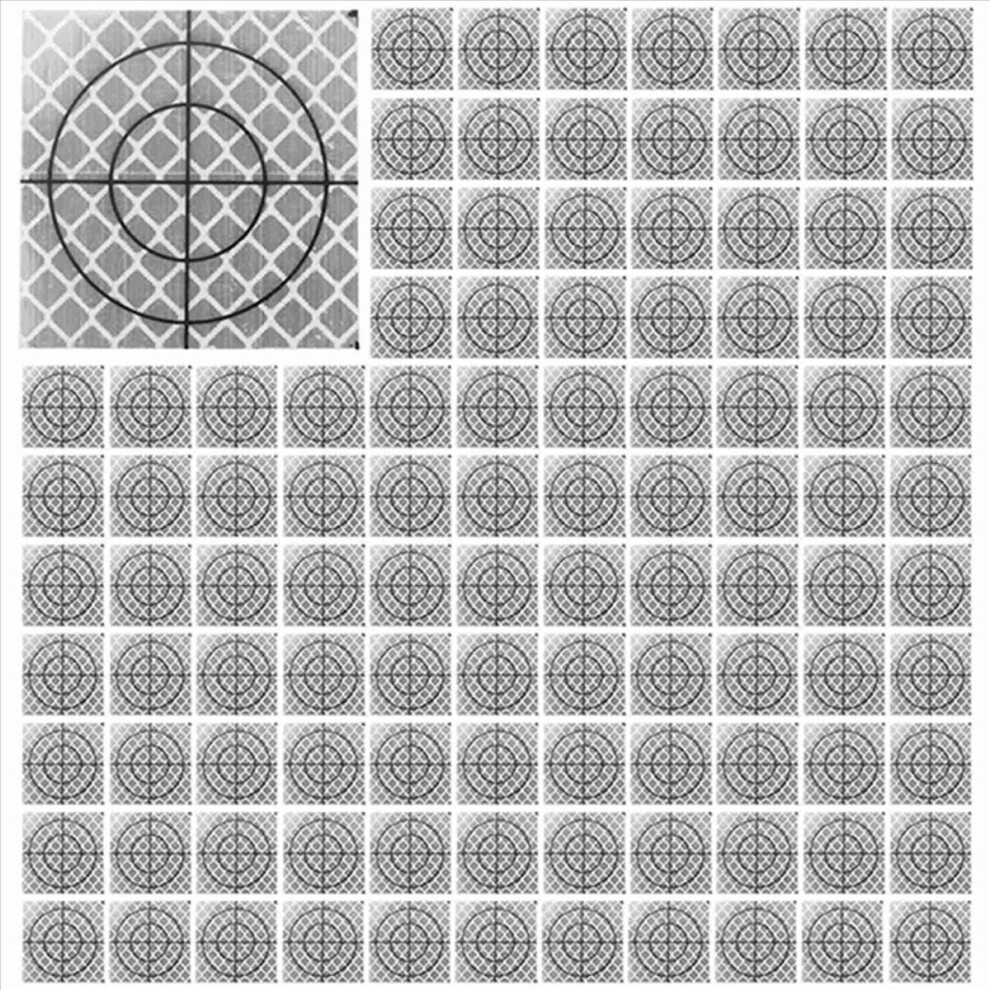 600Pcs Prism Measurement Reflector Sheet Reflective Tape Target Total Station Tunnel Survey 40X40mm 4853316797555