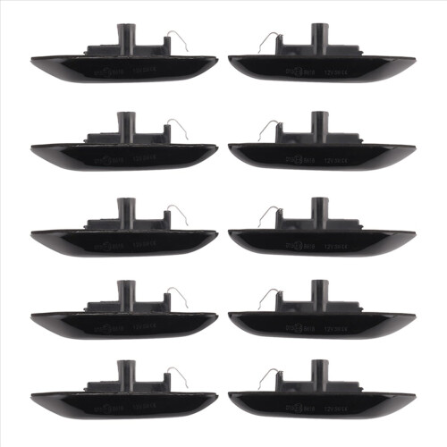 Conjunto de 10 luzes de sinalização lateral dinâmicas em LED com pisca sequencial para os modelos E46, E36, E60, E61, E90, E91, E92, E93, X1 e E84.