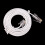 5X RJ11 6P4C σε RJ45 8P4C Αρθρωτό Καλώδιο Προέκτασης Internet για Τηλέφωνο 3 Μέτρα 3