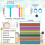 24 Pieces Colorful Reading Tools for Kids ADHD Tools Dyslexia Tools Reading Guide Strips Speed Reading Tool 2