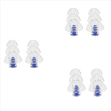 3 tapones para los oídos con filtro de 27 dB para músicos, con reducción de ruido y cancelación de ruido, reutilizables, para DJ (azul)
