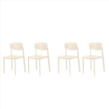 2 Acessórios para Casa de Bonecas 1/6 BJD Ob11 - Móveis em Miniatura para Casa de Bonecas - Cadeira de Jantar em Miniatura - Cor Creme