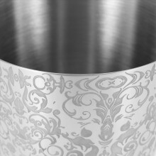 4X Cocktail Shaker Boston Shaker Barra de Ferramentas Engraving Design Boston Cocktail Shaker Tin Set