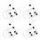 24pcs Guitar Strings Conventional Classical Guitar String Series E/B/G/D/A/E Use Nylon Wire Feel Moderate NX-35 1