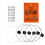 24pcs Guitar Strings Conventional Classical Guitar String Series E/B/G/D/A/E Use Nylon Wire Feel Moderate NX-35 2