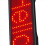 20X Bluetooth LED Name Badge Rechargeable Light Sign DIY Programmable Scrolling Message Board Display LED,Type 2 2