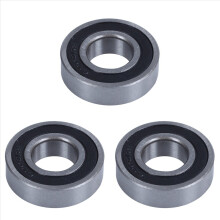 Rodamiento de bolas de ranura profunda de línea simple blindado 3X 6900 de 10 mm x 22 mm x 6 mm