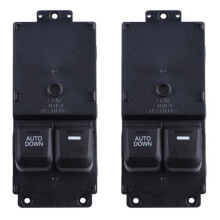 2X 93570-4Y001 935704Y001 Front Left Electric Power Window Switch for Car Accessories