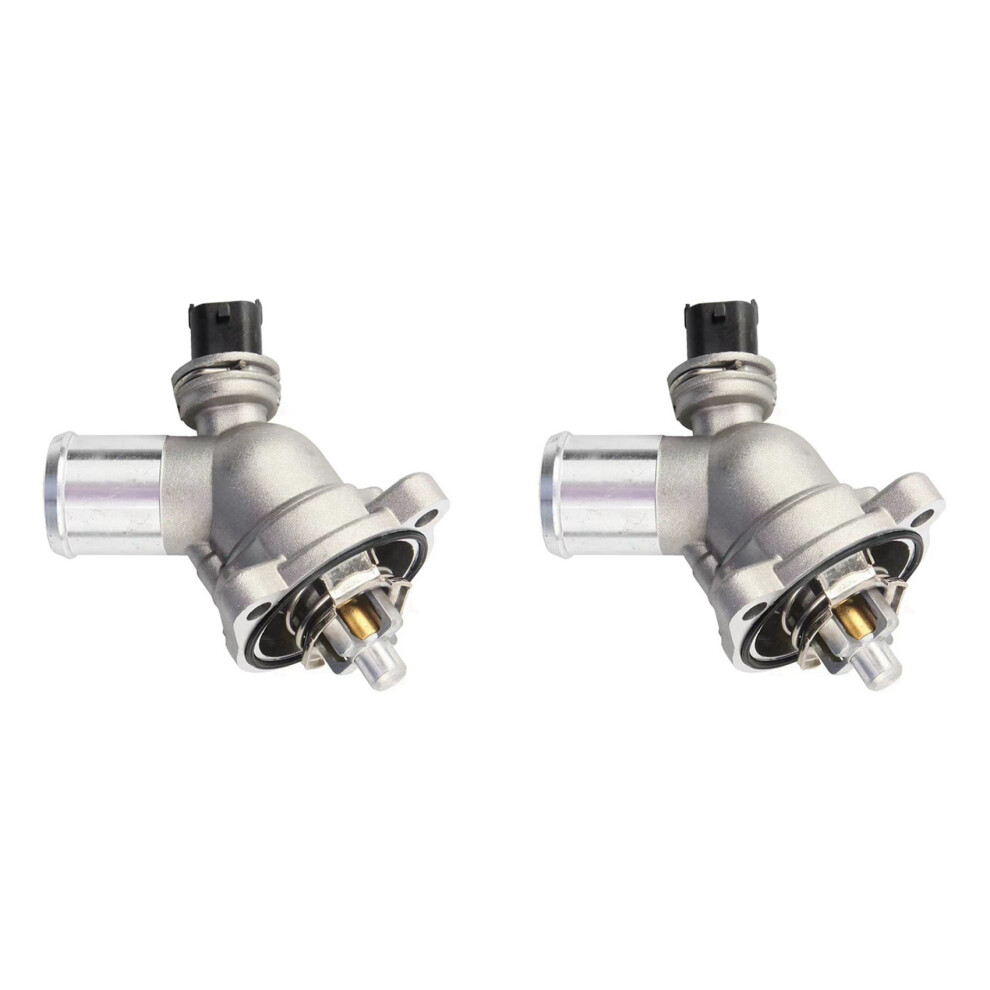 2X Engine Cooling Thermostat Housing Cover Assembly 25192923 25199831 For Spark Cooling Water Thermostat 4853316706618