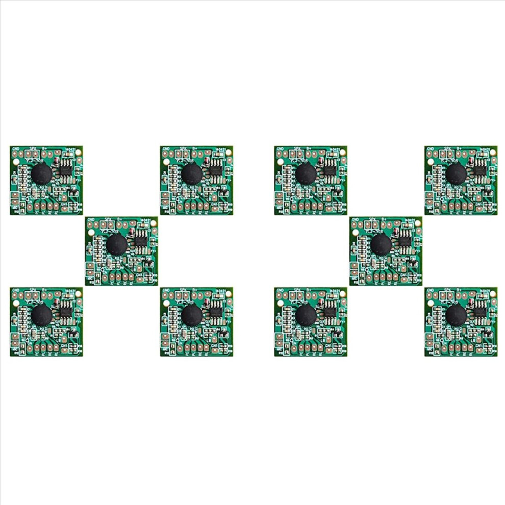 10Pcs 30S Seconds Voice Playback Board Electronic Greeting Card Recorder Sound Module Chip Music Talking Recordable 4853316793540